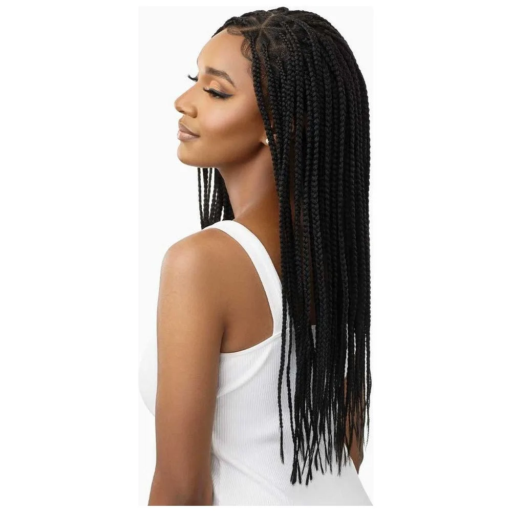 Outre 13x4 Lace Frontal Synthetic Wig -  Knotless Triangle Part Braids 26" thumbnail 3