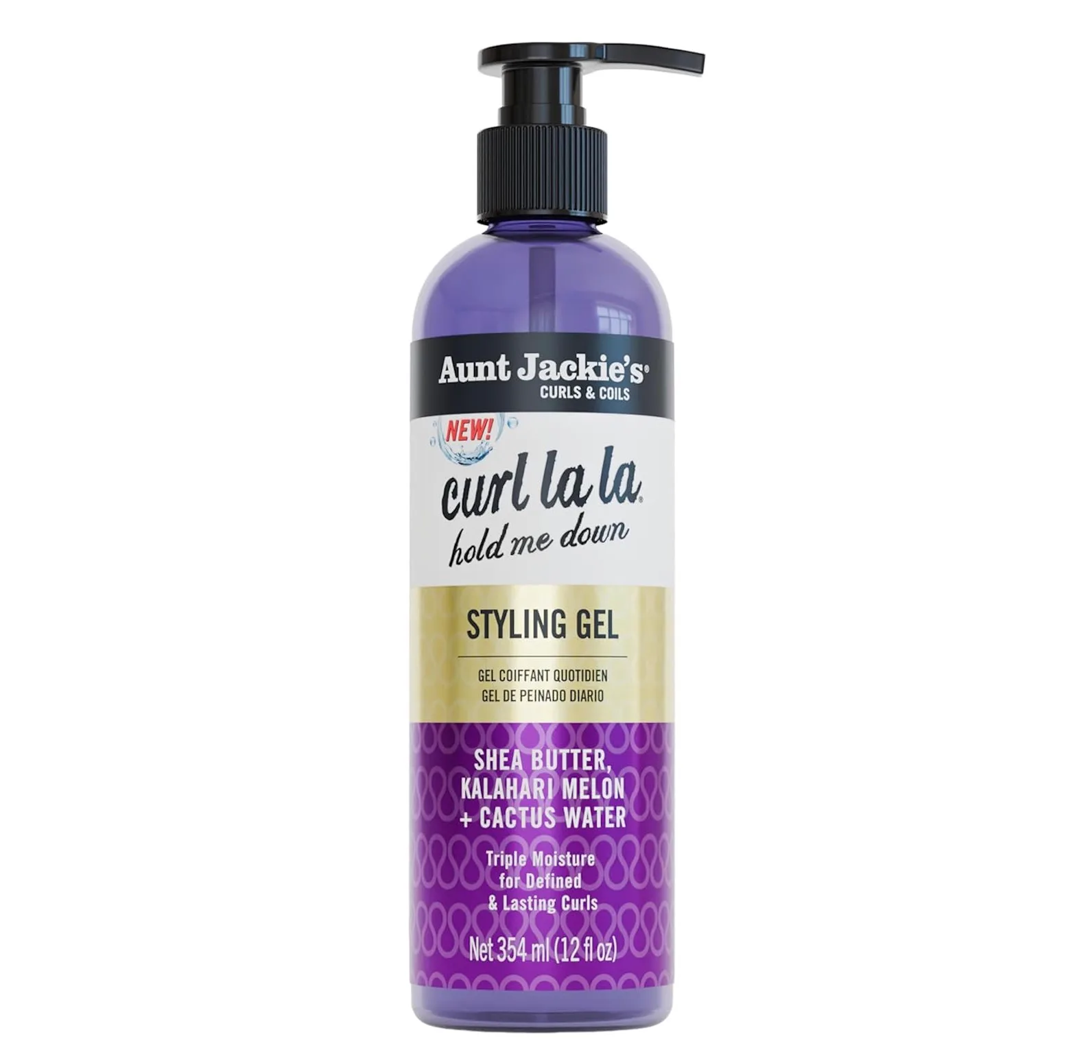 Aunt Jackie's Curl La La Hold Me Down Styling Gel (12oz)