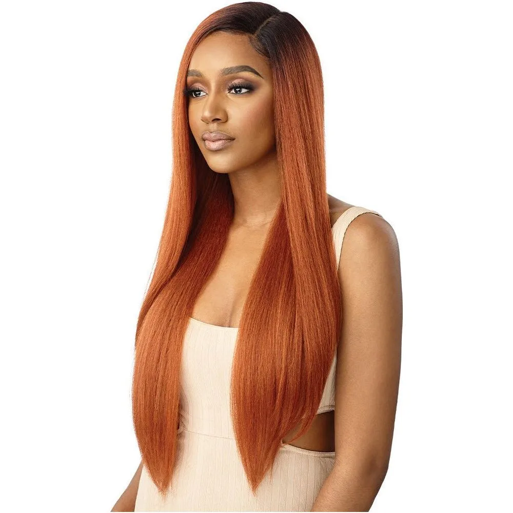Outre Lace Front Synthetic Lace Wig - Natural Yaki 30" thumbnail 3