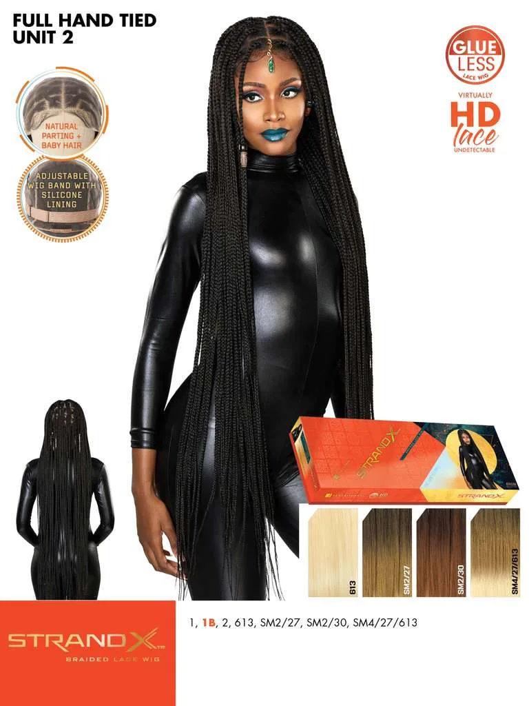 Sensationnel Strand X Braided Full Hand-Tied Lace Wig - Unit 2 thumbnail 9