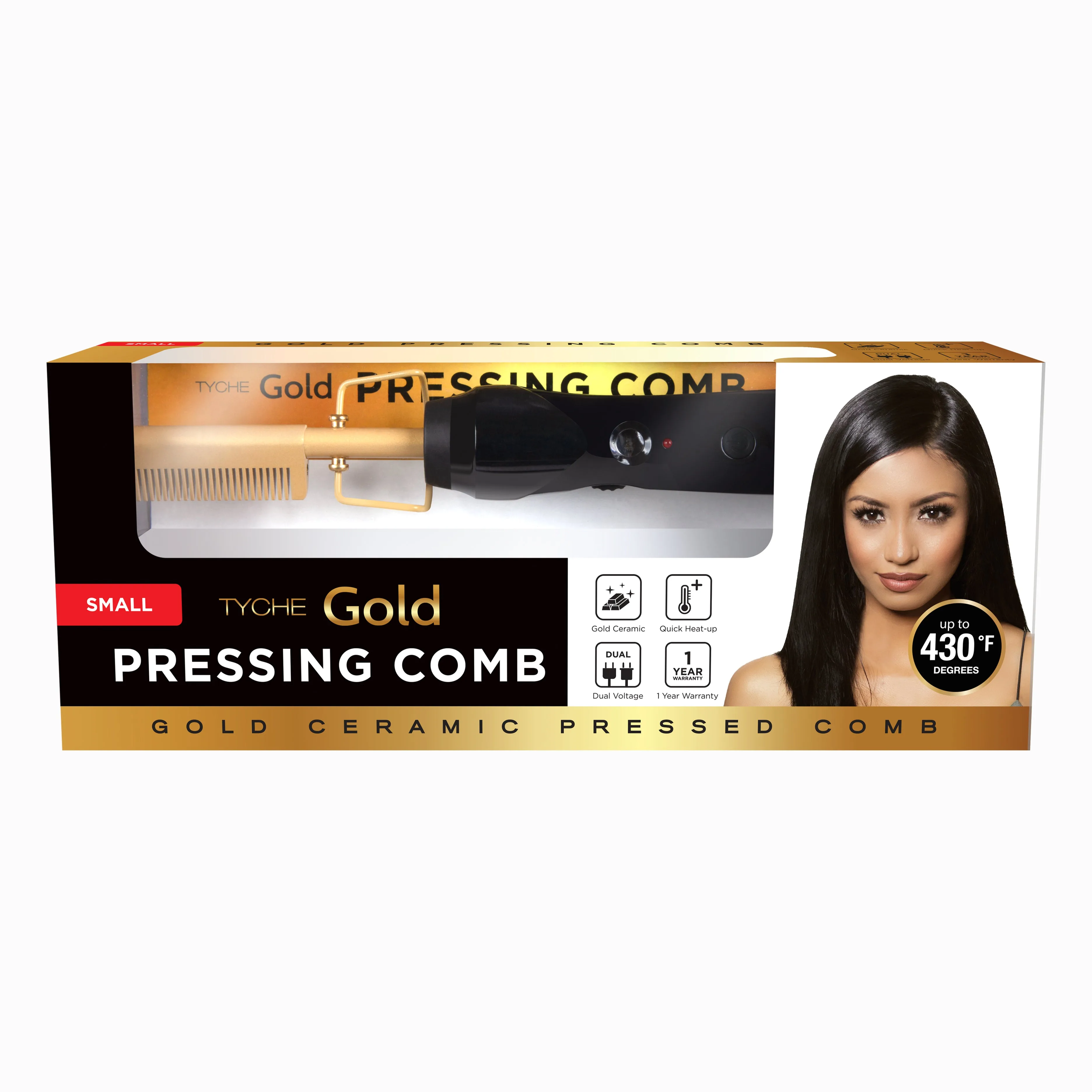 Gold Pressing Comb - Small thumbnail 3