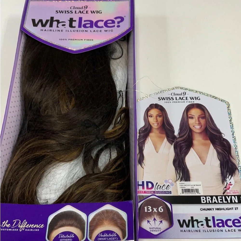 Sensationnel Cloud 9 What Lace HD Synthetic Lace Front Wig - Braelyn thumbnail 9