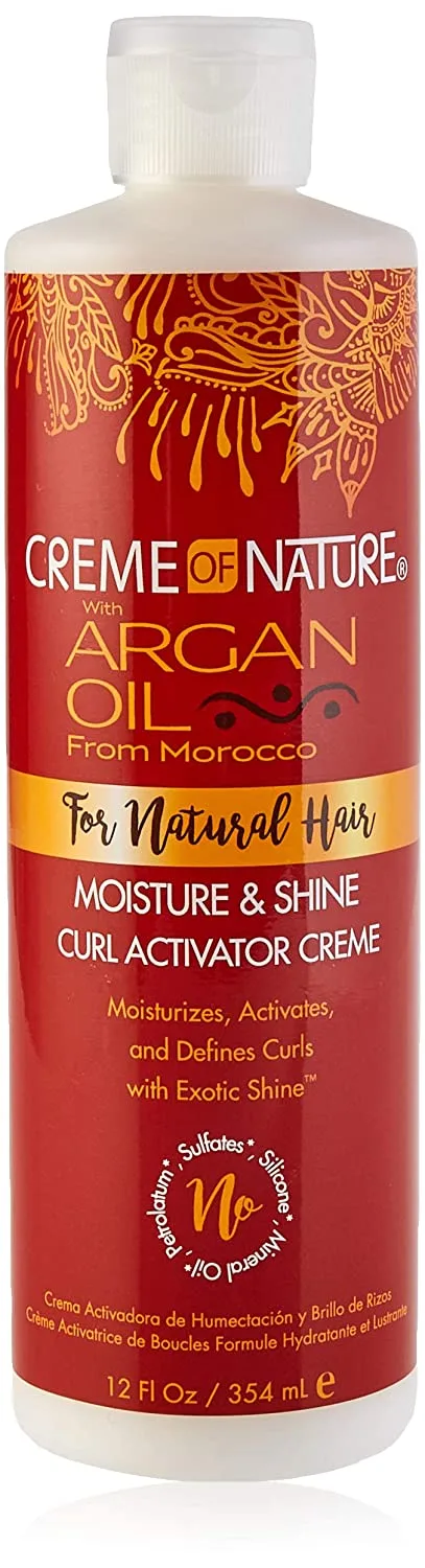 Creme Of Nature Argan Oil Moisture & Shine Curl Activator Creme