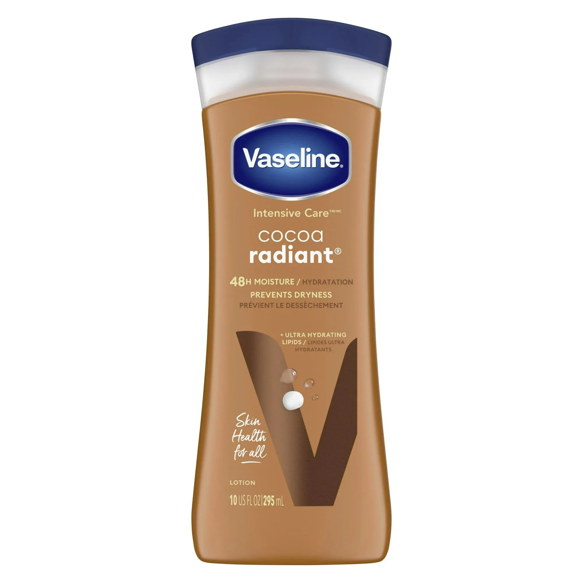 VASELINE Intensive Care Radiant Non Greasy Body Lotion - Cocoa (11 oz)