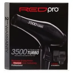 Red Pro Titanium 3500 Blow Dryer