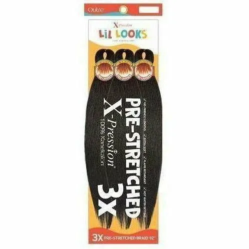 Outre: 3X X-pression Lil Looks Calming Braid 32" (Pre Stretched) thumbnail 2