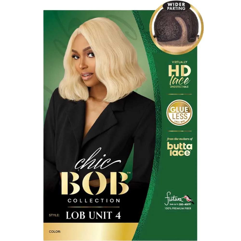 Sensationnel Chic Bob Synthetic Lace Wig - Lob Unit 4 thumbnail 7