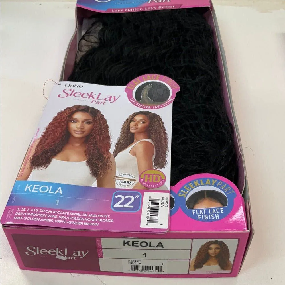 Outre Sleeklay Part Synthetic L-Part Wig - Keola thumbnail 6