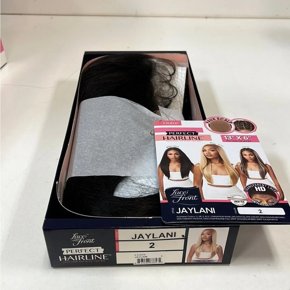 Outre Perfect Hairline 13x6 Faux Scalp HD Synthetic Lace Front Wig - Jaylani thumbnail 8
