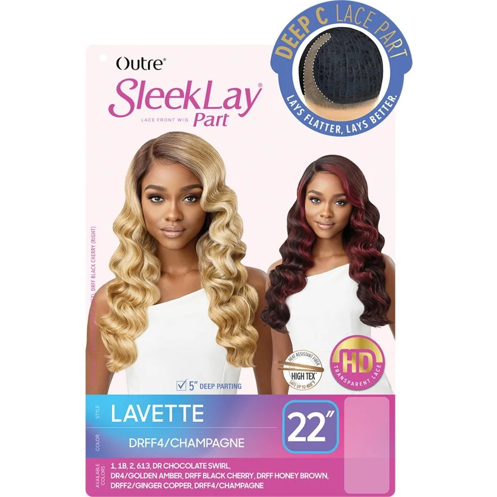 Outre SleekLay Part Synthetic Lace Front Wig - Lavette thumbnail 4