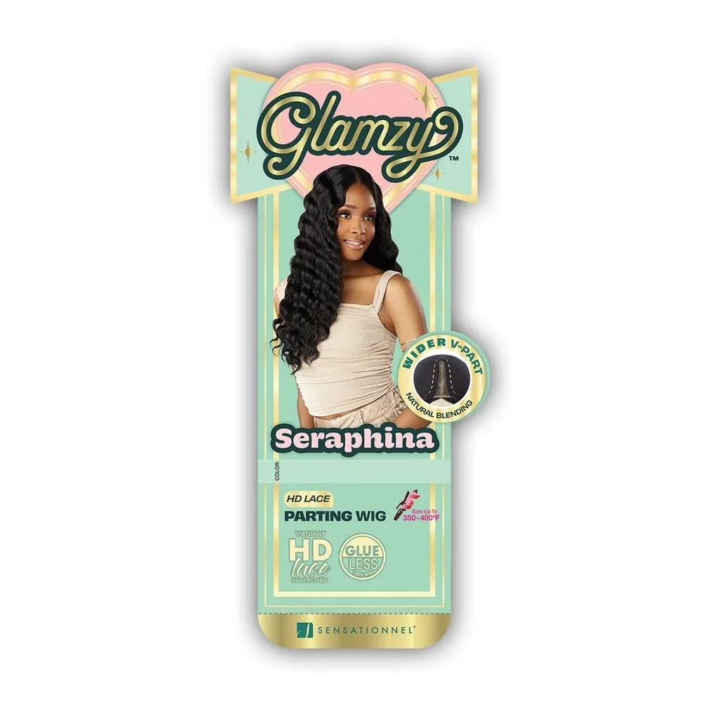 Sensationnel Glamzy Synthetic HD Lace Part Glueless Wig - Seraphina thumbnail 5