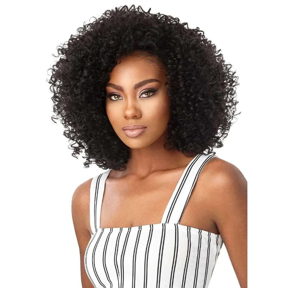 Outre Big Beautiful Hair Synthetic Half Wig - 3A Passion Curl