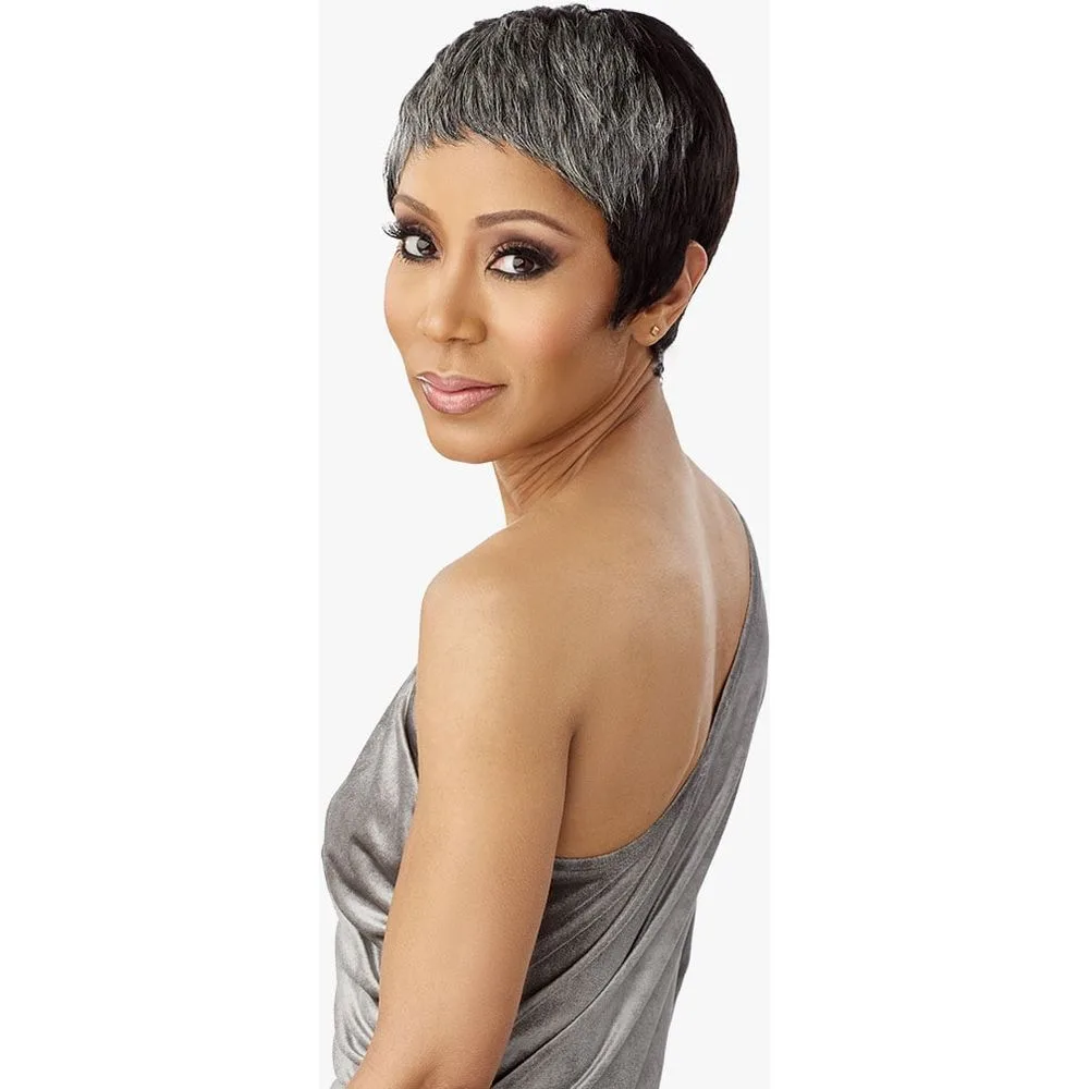 Sensationnel Empire Human Hair Salt & Pepper Full Wig - Evie thumbnail 7