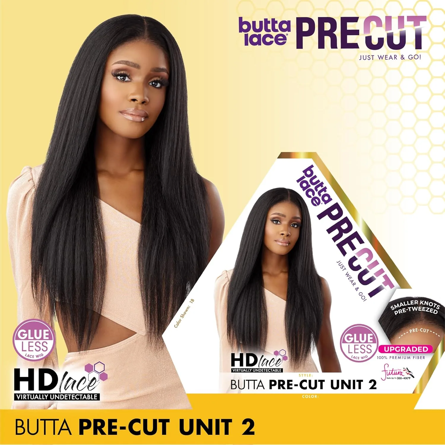 Sensational Butta Lace Pre-Cut HD Lace Wig - Unit 2 thumbnail 8