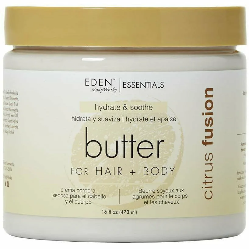 EDEN Bodyworks: Citrus Fusion Hair & Body Butter 16oz