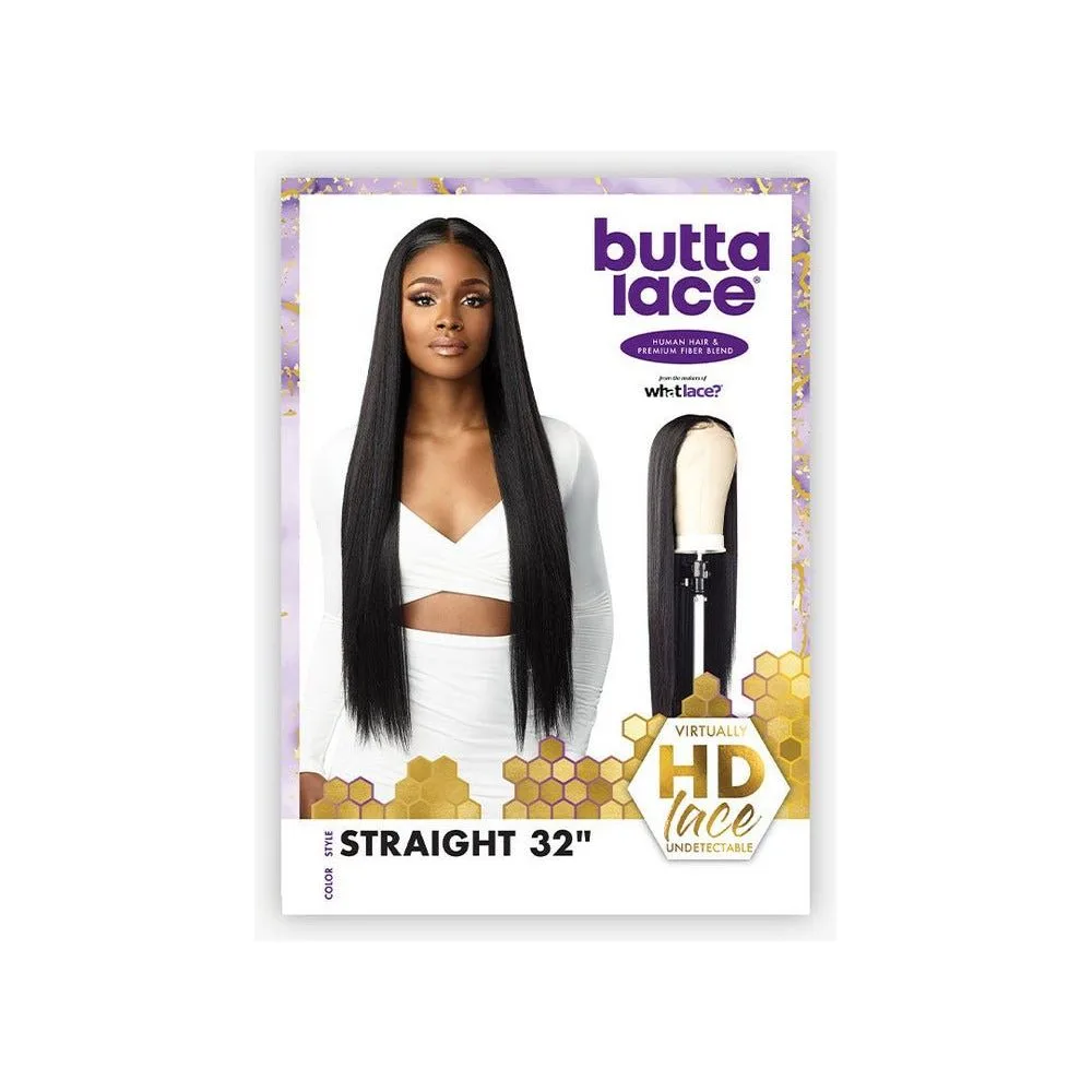 Sensationnel Butta Lace Human Hair Blend Lace Front Wig - Straight 32" thumbnail 2