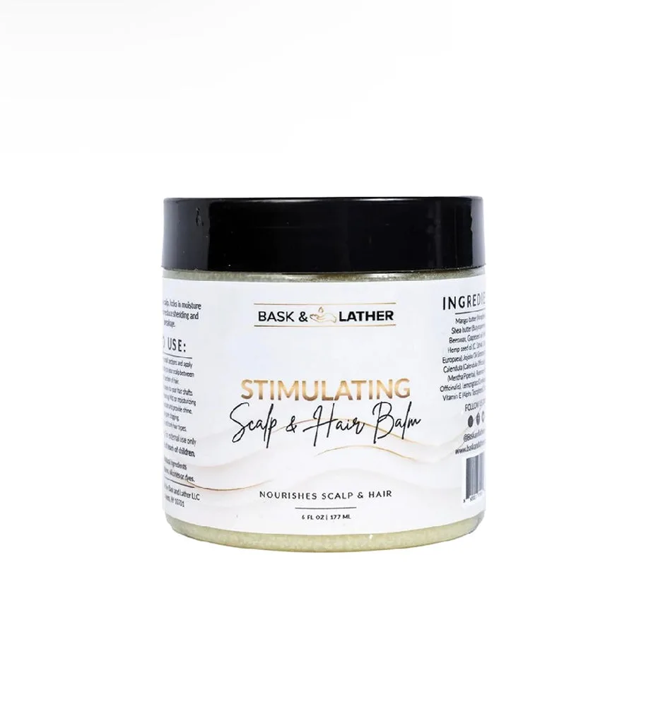 Bask & Lather Stimulating Scalp & Hair Balm