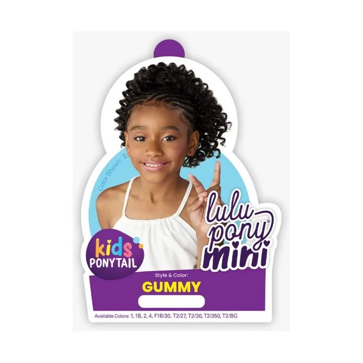 Sensationnel Lulu Pony Mini Synthetic Kids Ponytail - Gummy thumbnail 5
