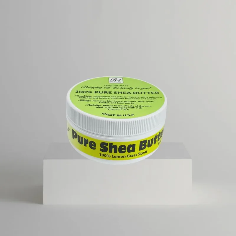 100% PURE SHEA BUTTER-LEMONGRASS