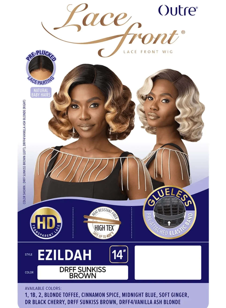 Outre Lace Front HD Synthetic Wig – Ezildah thumbnail 6