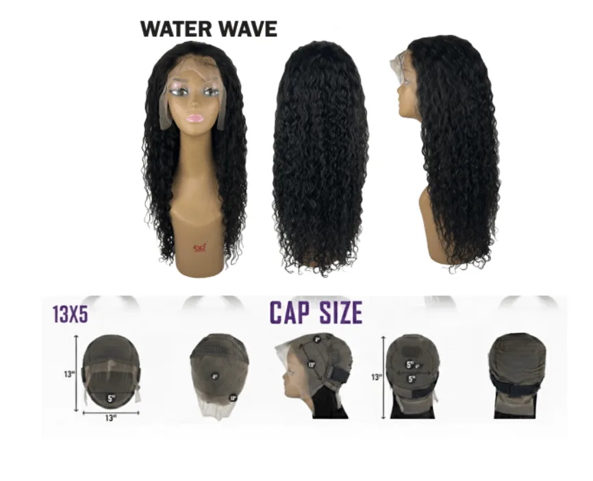 Beautiful Day Vossmi 13X5 HD Frontal Lace Wig - Water Wave alternate
