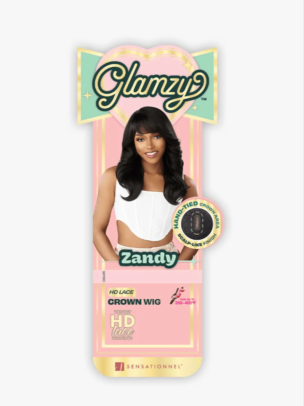 Sensationnel Glamzy Lace Crown Wig- Zandy thumbnail 7