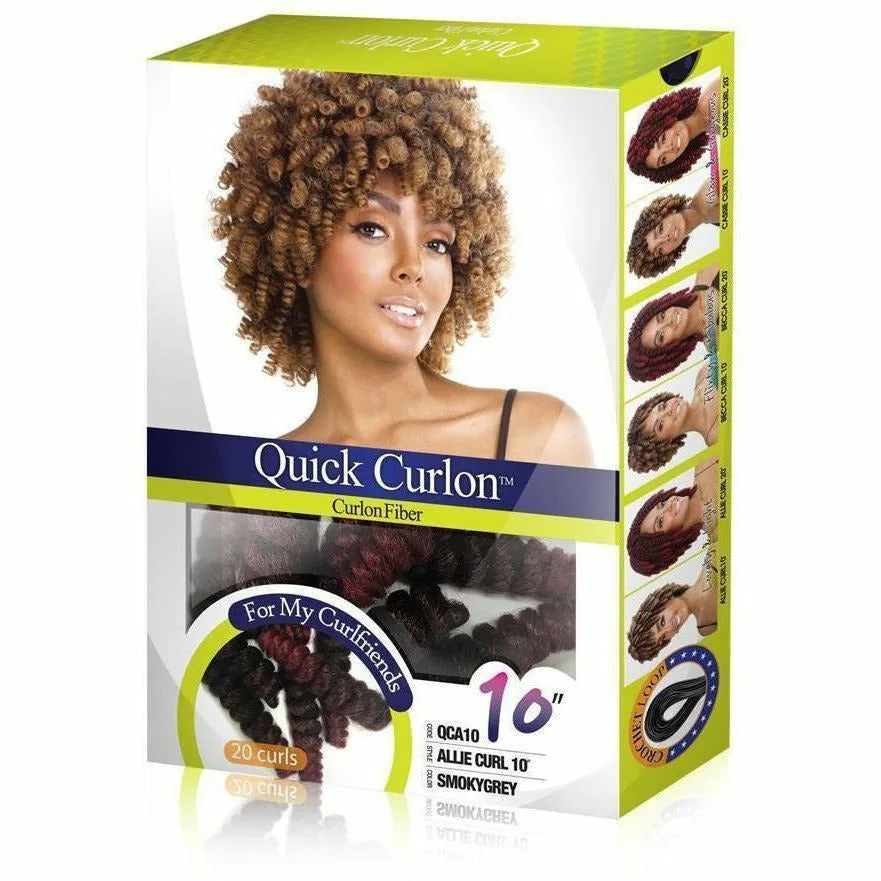 Afri-Naptural® Quick Curlon ALLIE CURL 10” (QCA10) - FINAL SALE thumbnail 2