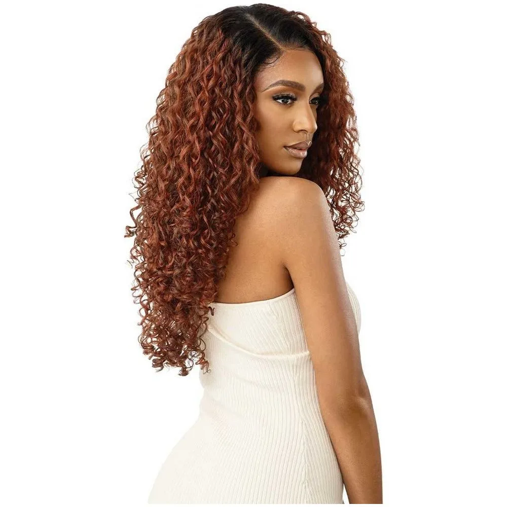 Outre 360 13x6 100% Human Hair Blend HD Lace Front Wig - Tasira thumbnail 4