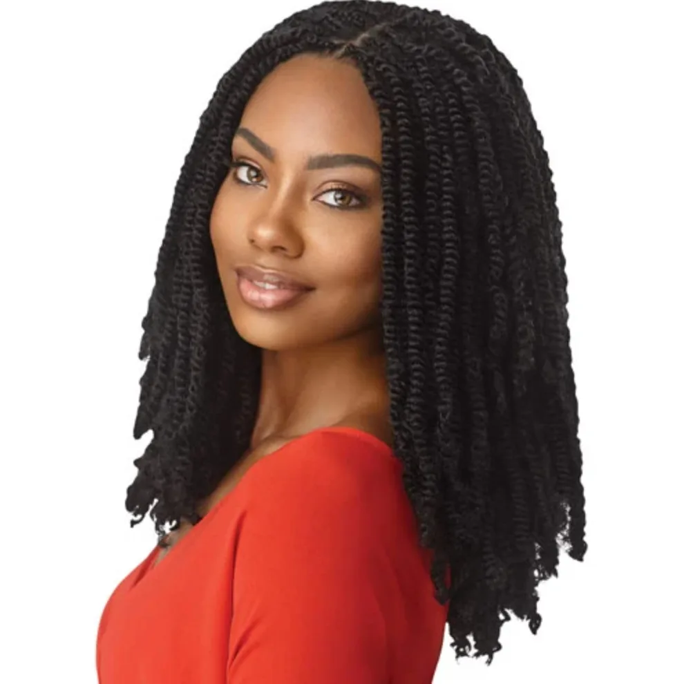 Outre: X-Pression Twisted Up 3X Springy Afro Twist 24"Crochet Braids thumbnail 2