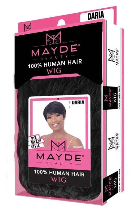 Mayde 100% Human Hair Full Wig – Daria alternate