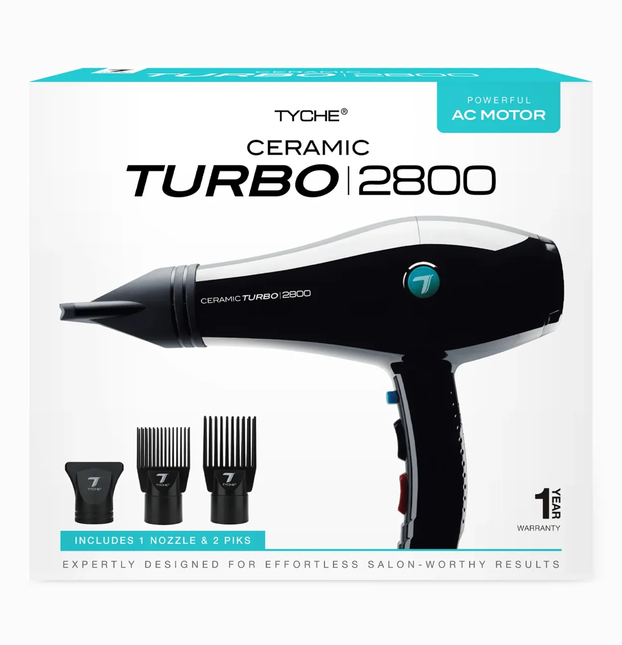 Nicka K Ceramic Turbo 2800 Hair Dryer – AC Motor thumbnail 4