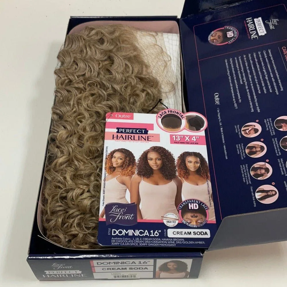 Outre Perfect Hairline 13x4 HD Synthetic Lace Front Wig - Dominica 16" thumbnail 11