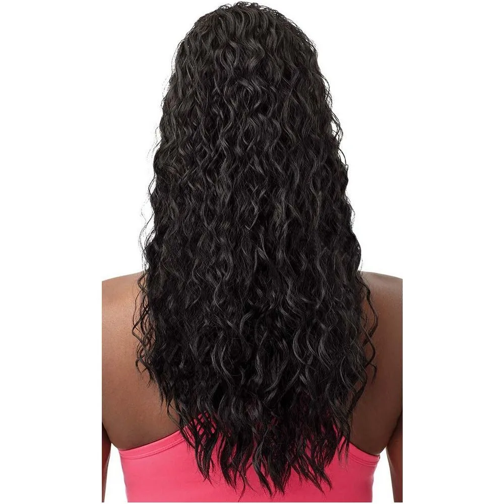 Outre Pretty Quick Synthetic Drawstring Ponytail - Natural Wave 22" thumbnail 4