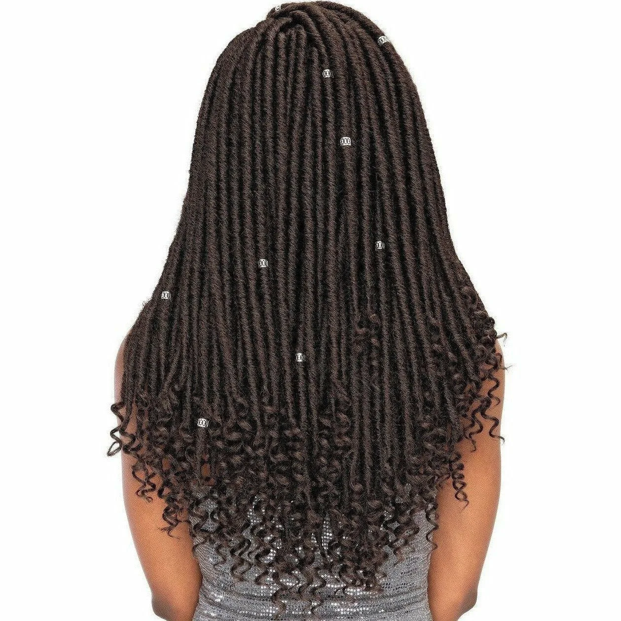 Janet Collection: Nala Tress Ghana Faux Locs 20" Crochet Braids thumbnail 5