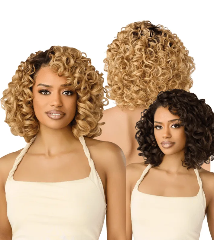 Outre Quick Weave Synthetic Half Wig - Darlina