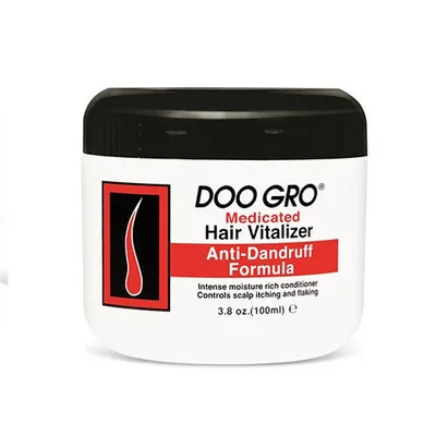 DOO GRO Medicated Hair Vitalizer Anti-Dandruff Formula 3.8 oz