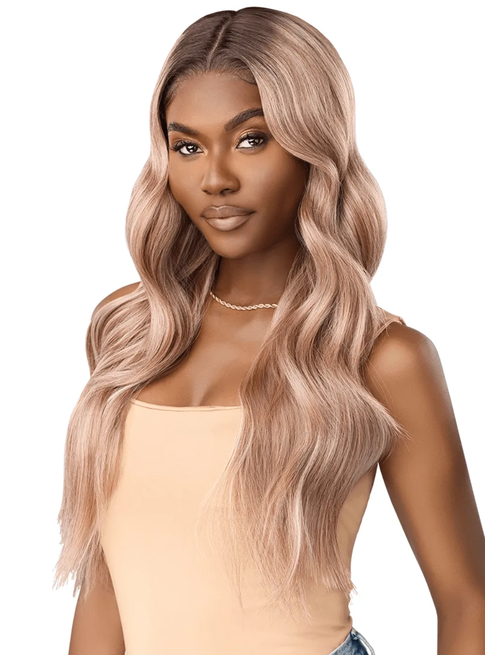 Outre Melted Hairline Synthetic HD Lace Front Wig – MH 116 thumbnail 4