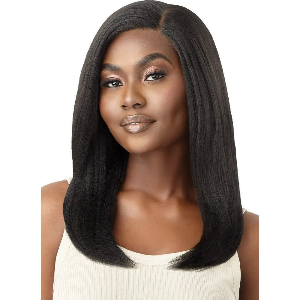 Outre Lace Front HD Synthetic Lace Front Wig - Natural Yaki 18" thumbnail 2