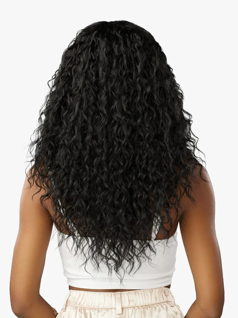 Sensationnel Glamzy Synthetic HD Lace Part Glueless Wig - Misty thumbnail 5