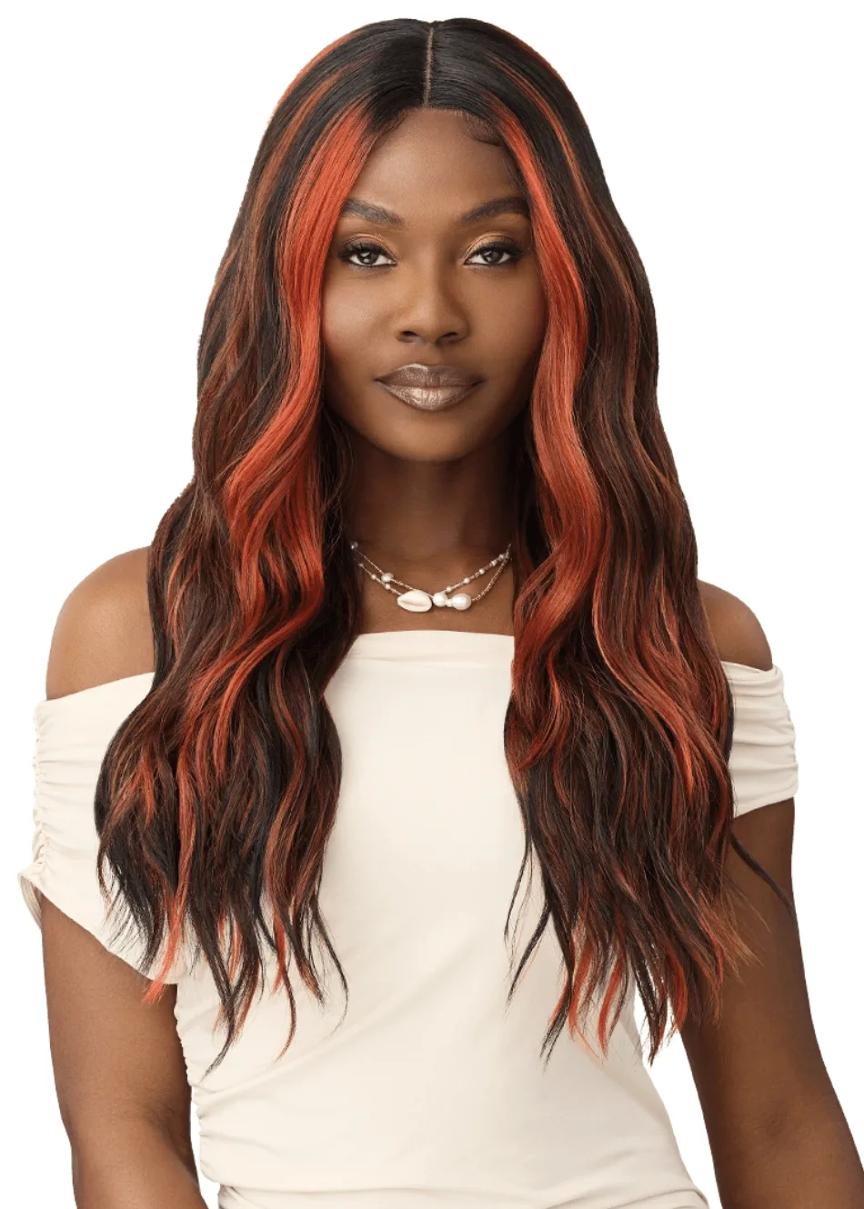 Outre Lace Front Wavy Wig 26" - Lorraine thumbnail 2
