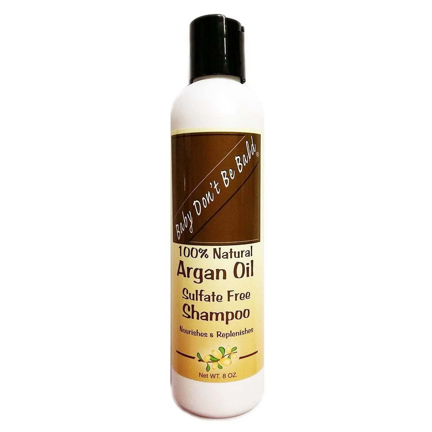 Baby Don't Be Bald 100 Argan Oil Sulfate Free Shampoo 8oz - Faire