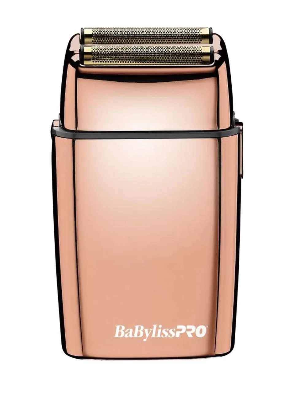 BaBylissPRO FoilFX02 Cordless Metal Double Foil Shaver- Rosegold