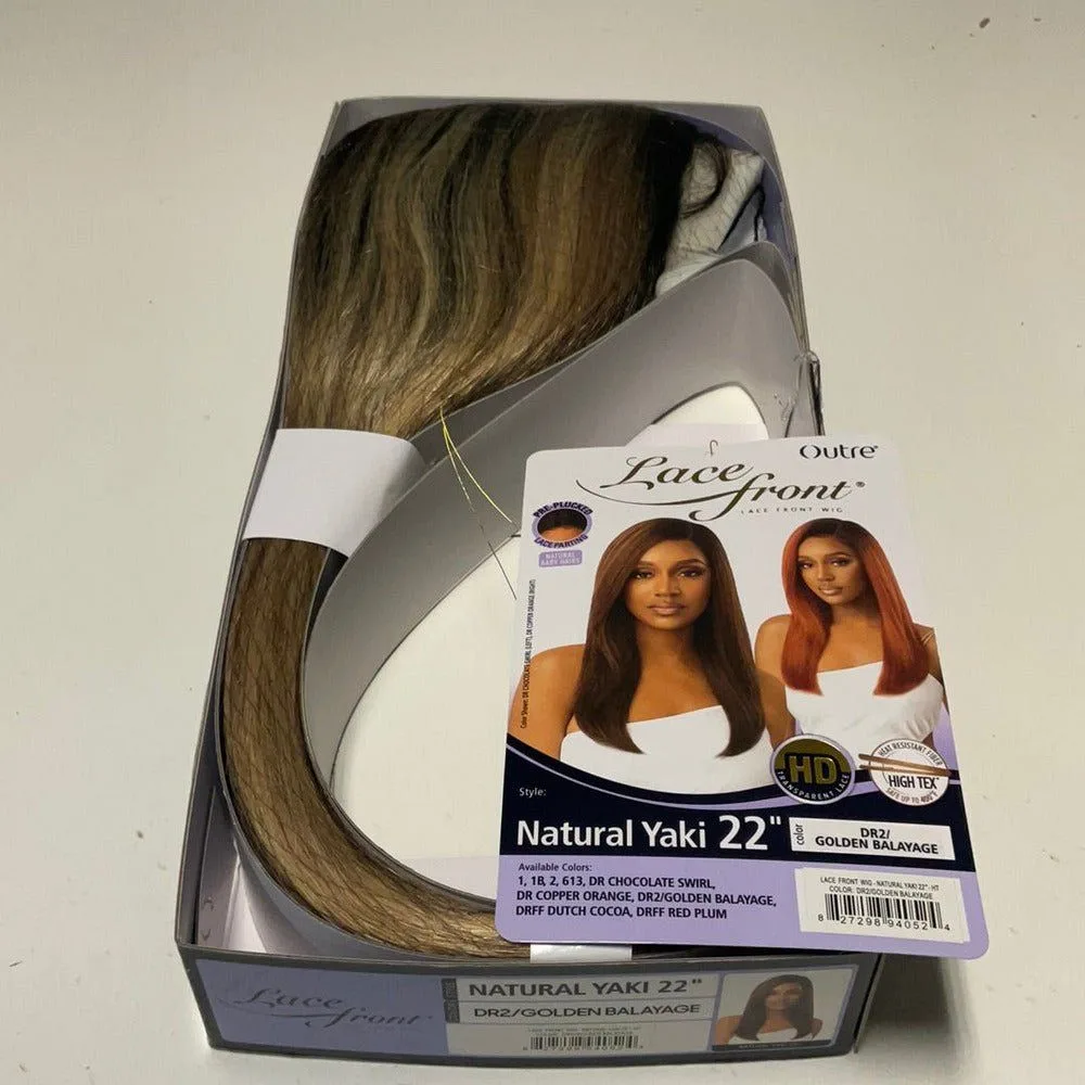 Outre Lace Front Synthetic Lace Wig - Natural Yaki 22" thumbnail 8