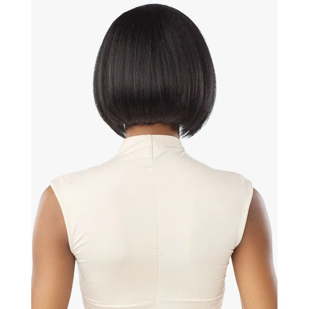 Sensationnel Kinky Edges 13x6 Synthetic HD Lace Front Wig - Kinky Bob 9" thumbnail 6