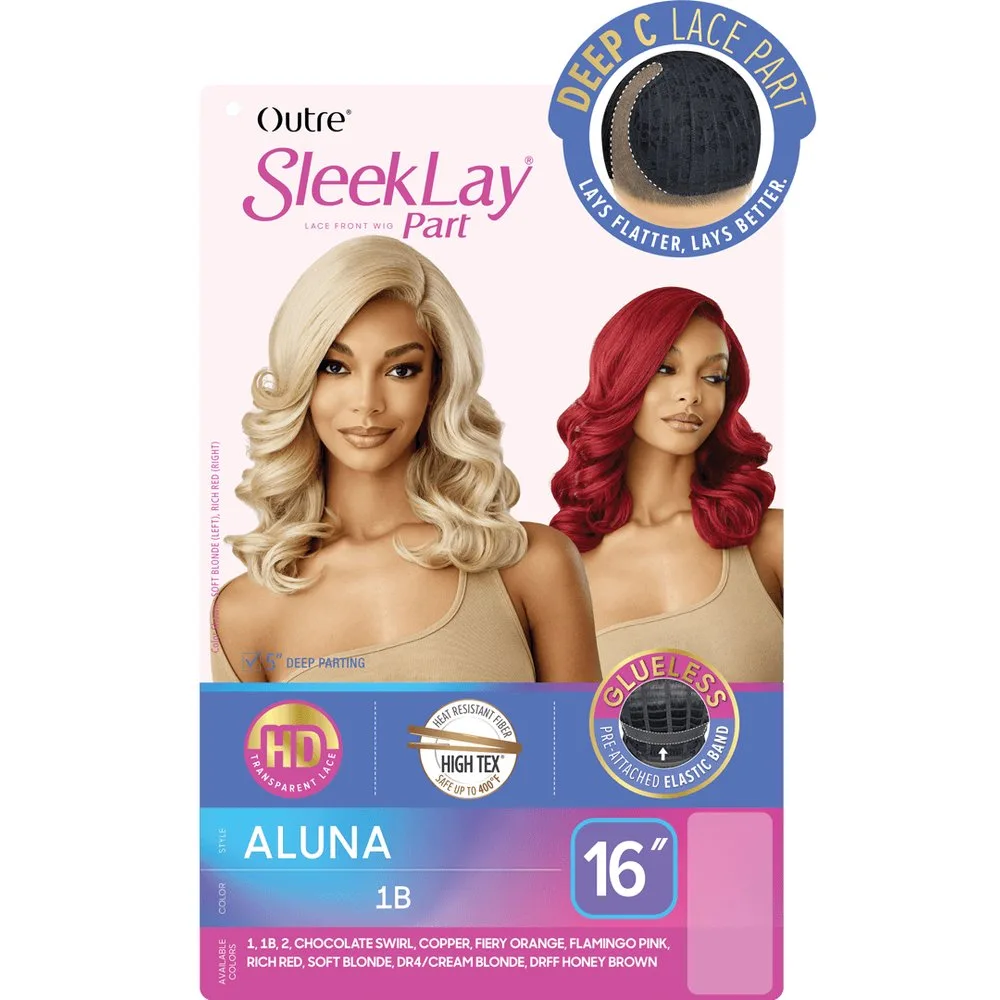 Outre SleekLay Part Synthetic HD Lace Front Wig - Aluna thumbnail 5