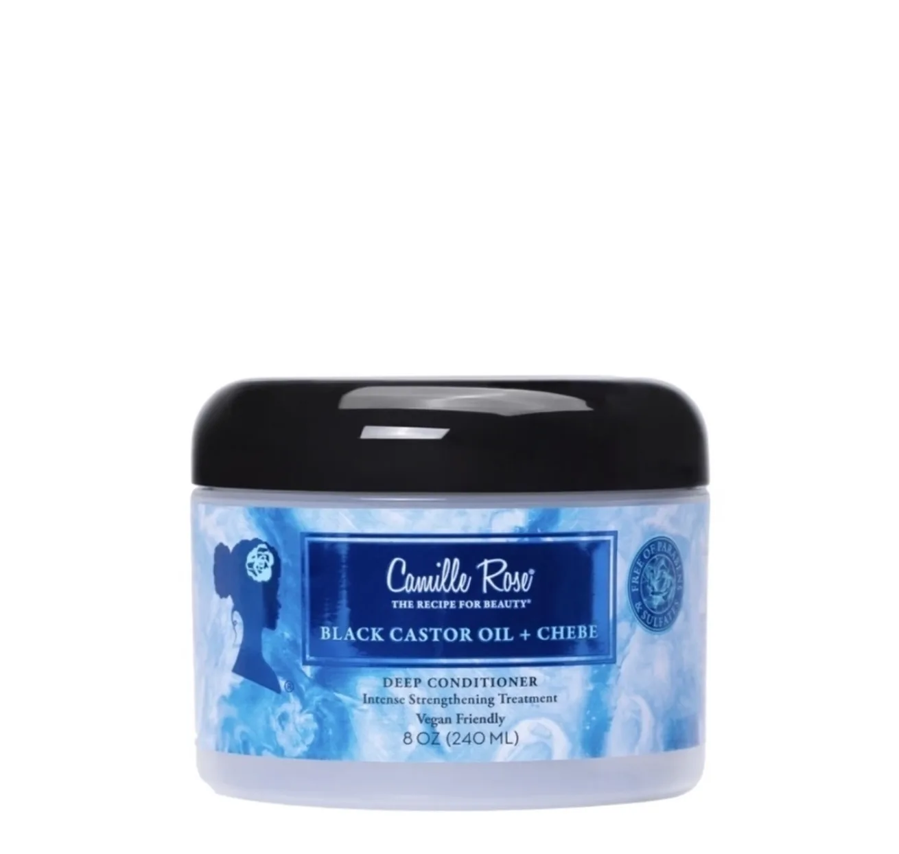 Camille Rose Black Castor Oil+Chebe Deep Conditioner 8oz