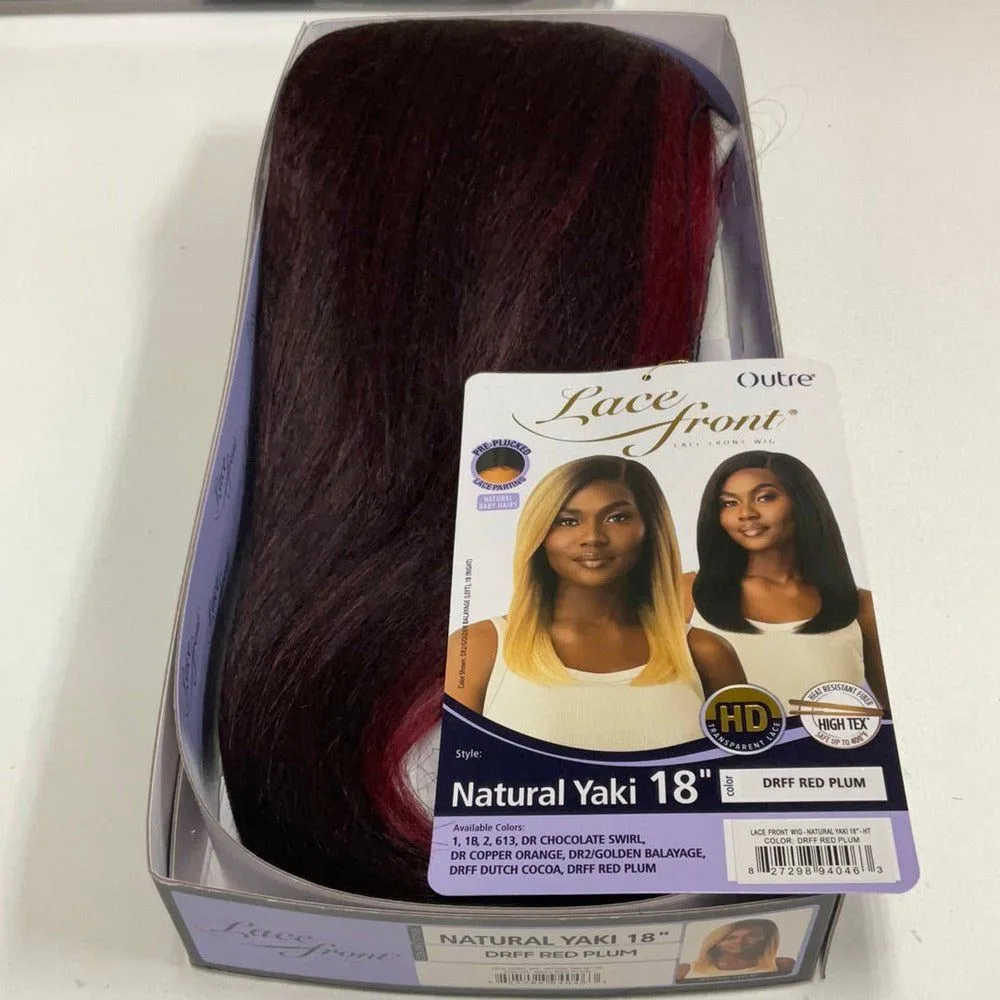 Outre Lace Front HD Synthetic Lace Front Wig - Natural Yaki 18" thumbnail 6