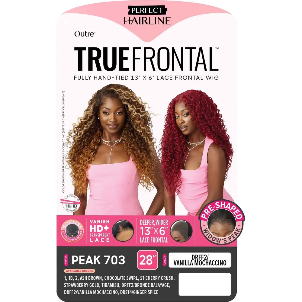 Outre Perfect Hairline True Frontal 13x6 HD Lace Front Wig - Peak 703 thumbnail 6