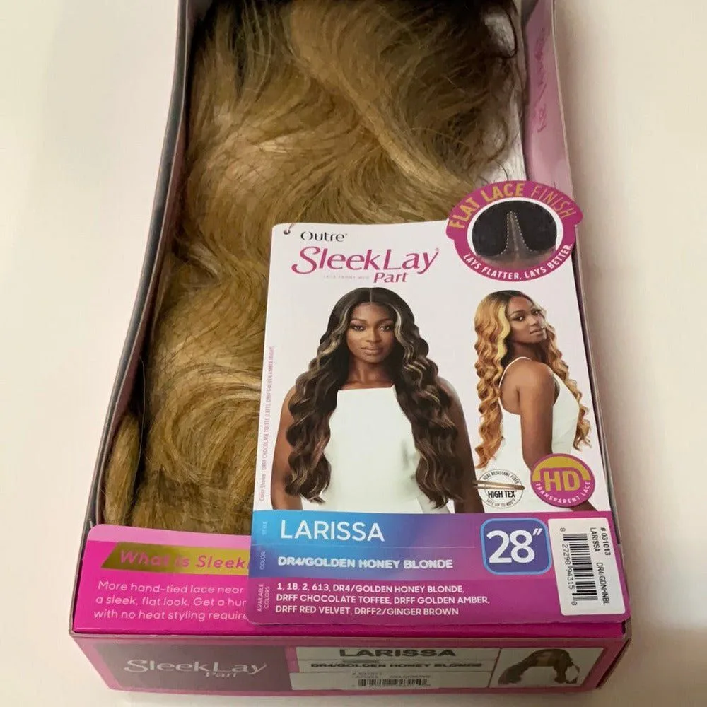 Outre Sleeklay Part Deep-C Synthetic HD Lace Front Wig - Larissa thumbnail 8