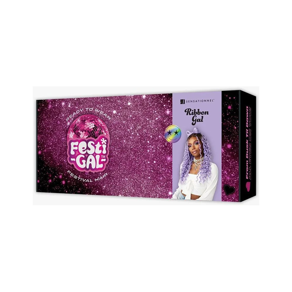Sensationnel Shear Muse Festi-Gal Synthetic HD Lace Wig - Ribbon Gal thumbnail 10